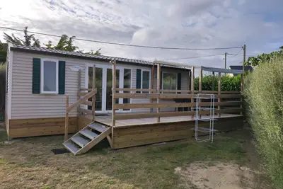 Image de Mobile home sur terrain privé 100 m de la plage