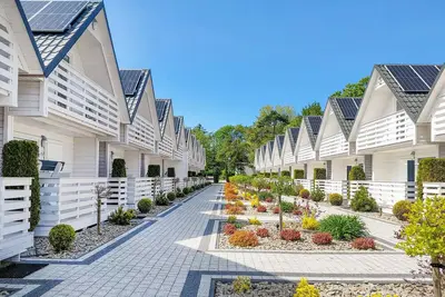 Image de Belle maison à Darlówko avec WiFi