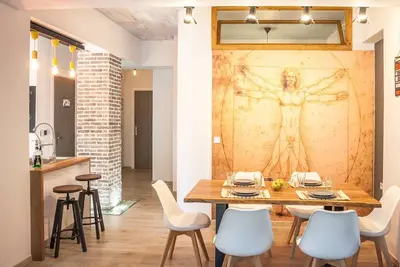 Image de Loft secret, à 2 minutes à pied de la plage, High Tech