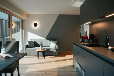 Image de Appartement \"Lodge Terrace Exclusive Large\" avec vue montagne et Wi-Fi
