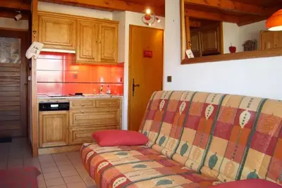 Image de Studio cosy 4 pers, centre station, Ă 100m des pistes avec garage couvert