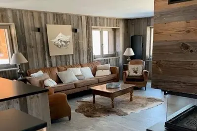 Image de Duplex 11 pers. au centre de Crest-Voland, cheminée, ski-room, wifi, non fumeurs