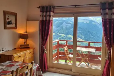 Image de Appartement duplex familial 6 pers. Ă Crest-Voland avec balcon et Ă 50m des pistes