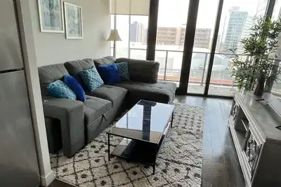 Gorgeous two bed across from jets arena