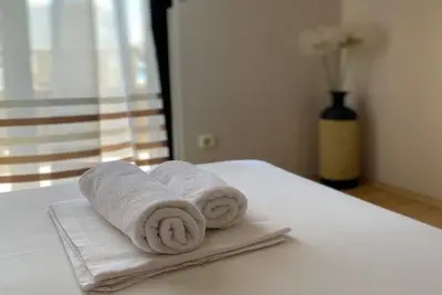 Image de Appartement d'une chambre avec le balcon et la vue sur le mer Promajna, Makarska (A-6849-a)