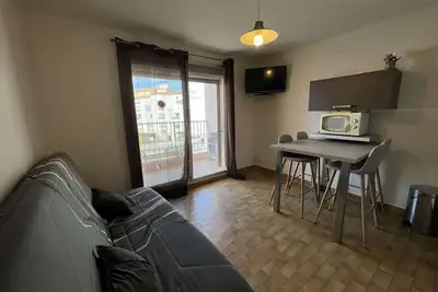 Image de Studio 4 Pers, Balcon, Proche Plage, Quartier Avant-Port, Parking Public, Animaux Bienvenus