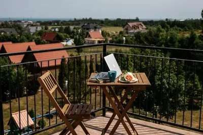 Image de 15 A Beautiful Studio With a View of the City and the sea