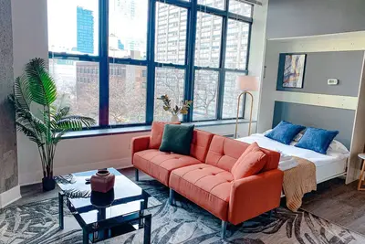 Image de McCormick Place Studio with optional parking and Gym for up to 4 guests