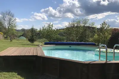 Image de Maison de vacances avec piscine privée et jardin