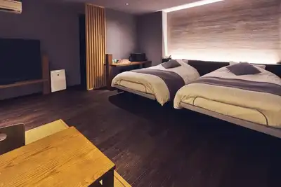Image de Standard 1 night without meals5th and 6th floors JapaneseWestern style twin room / Oita Ōita