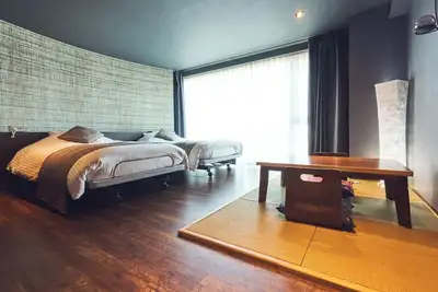 Image de Standard without mealsTwin JapaneseWestern style room on the upper floors 7th and 8th floors / Oita Ōita
