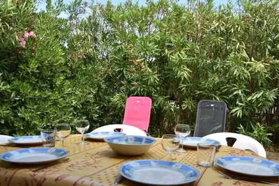 Image de Maison bord de mer avec mezzanine, terrasse, barbecue, parking privé - 6 couchages