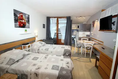 Image de Studio cosy à Brides-les-Bains - 4 pers, 28m², balcon, parking, wifi inclus