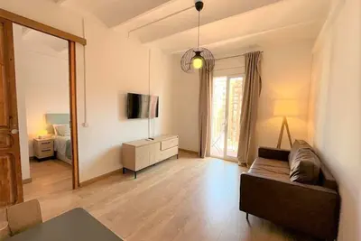 Image de Lv 41 Appartement près de la plage de Barcelone - 2 chambres avec lit double