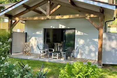 Image de Appartement 3*, 68m2, 4 pers, 2 ch, sur le Golf de Biscarrosse, Lac Nord, Océan
