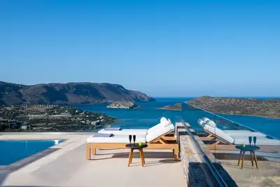 Image de Luxury Brand new Smart Villa, Elounda Bright With Panoramic sea Views, Gym, Pool