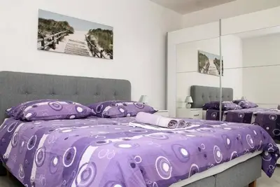 Image de Appartement de deux chambres avec le balcon et la vue sur le mer Kastel Kambelovac, Kastela (A-21372-c)