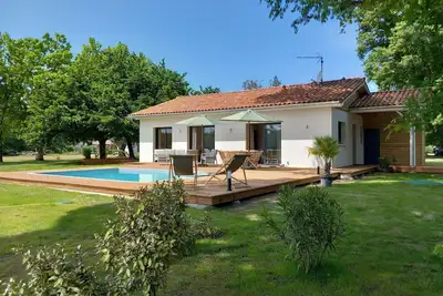 Image de Maison neuve avec piscine chauffée, 4kms de Contis plage