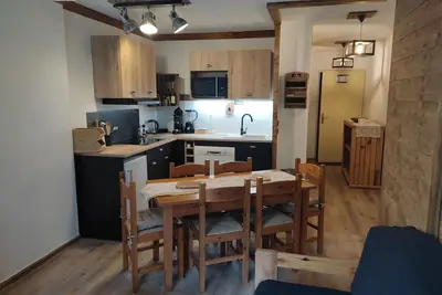 Image de Charmant appartement avec casier à ski bord de piste Chalet Thabor