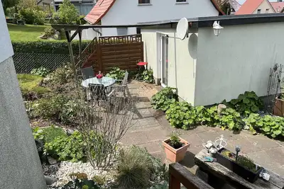 Studio \"Bungalow\" avec vue sur les montagnes, jardin et Wi-Fi