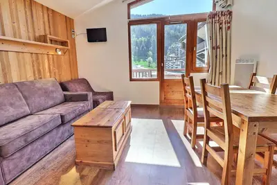 Image de Charmant Appartement La Tania - 4 Pers, Skis aux Pieds, Balcon Ouest - Courchevel