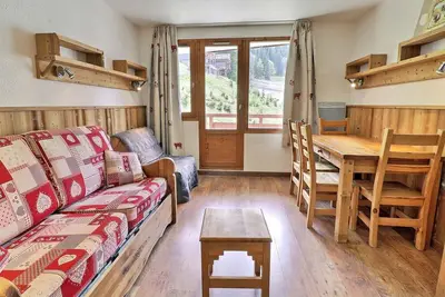 Image de Charmant Appartement 2 pièces - 31m², Balcon, La Tania - Accès Direct aux Pistes, 4 Pers.