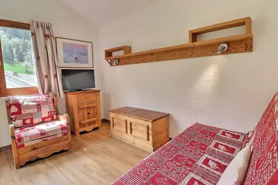 Image de La Tania : 2 Pièces Cabine, 6 Pers, Balcon, Tv, Non-Fumeur