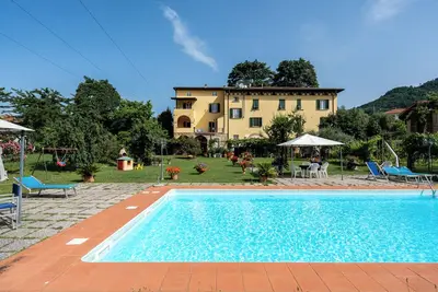 Image de Maison de vacances 'Tenuta Il Ponte - Visconte' avec piscine partagée, terrasse privée et Wi-Fi