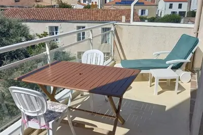 Image de Duplex 4 pers, à 150m de la plage avec garage privé