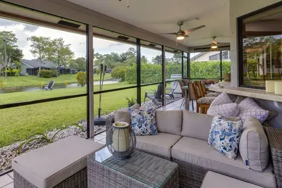 Pet-Friendly Wellington Vacation Rental on Canal!