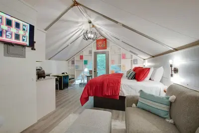 #8 (Game Room) Luxury Glamping Tent Arcade Theme