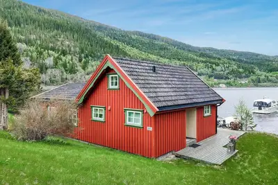 Image de Maison confortable à Mosvik avec vue.