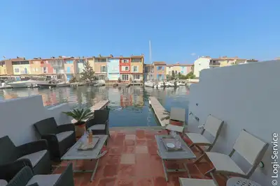 Image de Maison climatisée, proche plage 9 personnes et amarrage