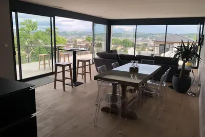 Maison moderne avec très belle vue sur Brive
