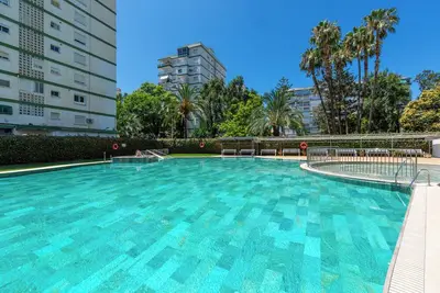 Image de Appartement 'Berlin 037' avec piscine partagée et climatisation