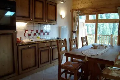 Image de Appartement 6 pers avec piscine, 2 chambres, parking, Crest-Voland