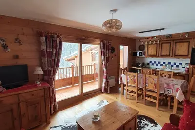 Image de Appartement cosy 6 pers, piscine, parking, proche pistes - Crest-Voland