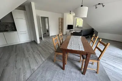 Image de Furnished four-room top floor apartment with lake view