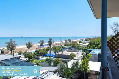 Image de Se004 - Senigallia, one bedroom apartment on the sea with beach