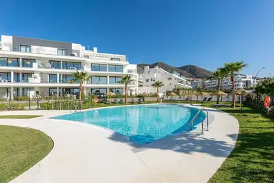 New apartment with 2 bedrooms and a 50m2 terrace.