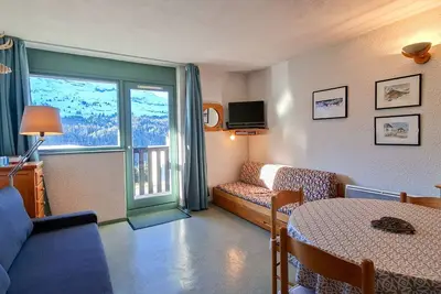 Image de Studio Confortable au Centre de Flaine avec Balcon