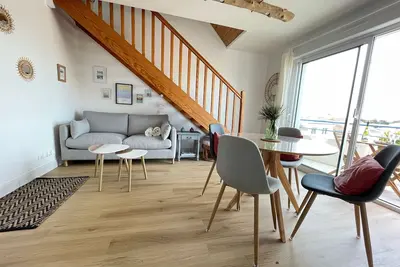 Image de Duplex lumineux à St-Brevin, proche plage et commerces, parking fermé, 2/3 pers