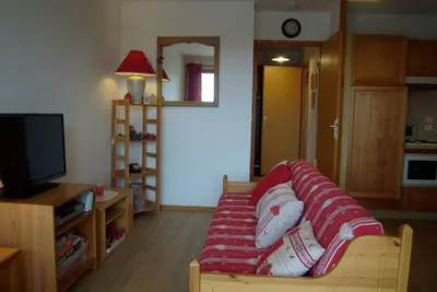Image de Appartement 2 chambres tout équipé avec terrasse et parking couvert – Crest-Voland