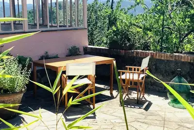 Image de Villa d'artiste à  40 min. de Cinque Terre, terrasse, vue magnifique, calme.