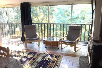 Image de Maison chaleureuse proche lac (400m) avec climatisation et wifi gratuit