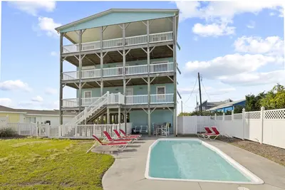 Image de Bella Blue, Almost Oceanfront House in Emerald Isle, Nc!