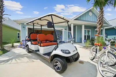 Image de Beach | 4br + Game Room | Golf Cart + Bikes