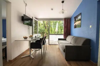 Image de Klassisches Apartment mit 1 Schlafzimmer für 4 Personen, Zypressenterrasse