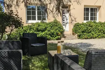 Image de Maison familiale en bord de mer -10 pers - Grand Jardin - À 2 pas du Grand Mont