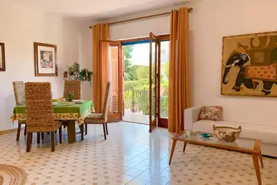 Image de Villa 100m walking to beach, private parking